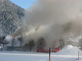 Brand Restaurang MONIKA in der Leutsch