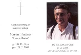 Martin Plattner -Hoses M