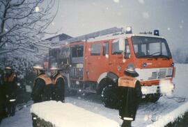 Schwelbrand im Keller im Äueleweg