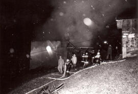 Großbrand eines Bauerhauses - Egghöfe in Oberperfuss