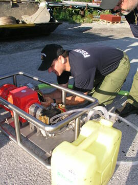 Einschulung auf das Firedos/2007 05 18
