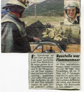 Zeitungsartikel Bezirksblatt