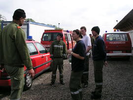 Brandschulung am Flughafen Schwechat/2008 09 22
