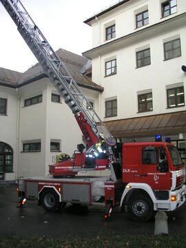 Sturmschaden, Krankenhaus, Hochzirl