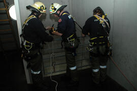 Seiltechnikübung in der LFS/2008 02 23