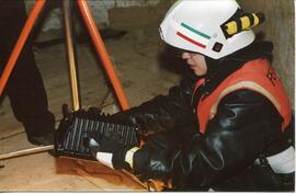 Übungsnachmittag im alten Perflerhaus/2002 03 02  Übungstag-030