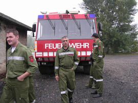 Brandschulung am Flughafen Schwechat 2005/4