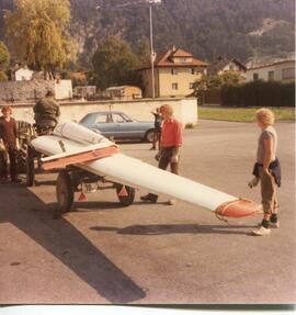 Bergung eines abgestürzten Segelfliegers im Brunntal