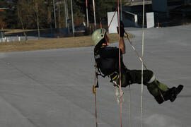 Seiltechnikübung in der LFS/2008 02 23