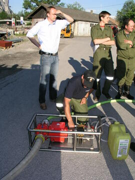 Einschulung auf das Firedos/2007 05 18