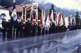 Segnung des neu gestalteten Feuerwehrhauses  1996 06 23 feuerwehrh5