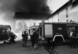 Brand eines Geräteschuppen in Martinsbühel