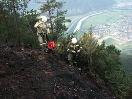 Waldbrand am Hechenberg, Finstertalegg