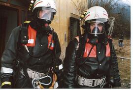 Übungsnachmittag im alten Perflerhaus/2002 03 02  Übungstag-020