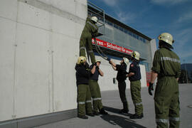 Seiltechnikübung in der LFS/2008 02 23