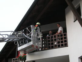 Übung im Altenheim Inzing/2008 06 02