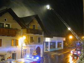 Brand eines Geräteschuppen in der Schwabstr., Wachs auf Herdplatte