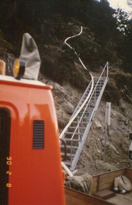 Waldbrand oberhalb Schießstand, Schloßbachklamm