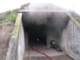 Brandschulung am Flughafen Schwechat 2005/4