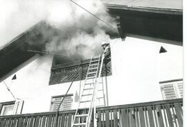 Dachstuhlbrand in der Schöngasse