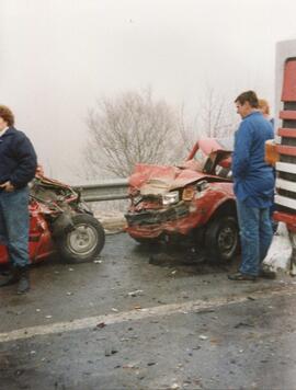 Massenkarambolage auf A12, Fahrtrichtung Innsbruck