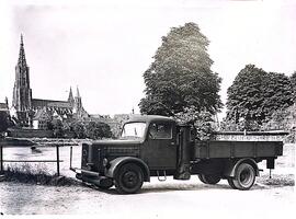 Magirus LKW mit Hozvergaseranlage