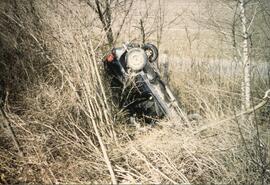 PKW Unfall A12, KM 94,5, 2 PKW über Böschung, Bergung, Höhe Pettnau