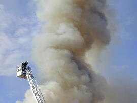 Brand Bauernhaus in Kematen-Afling