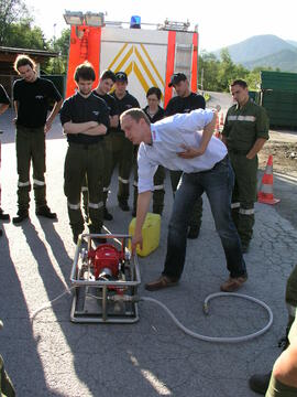 Einschulung auf das Firedos/2007 05 18