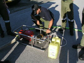 Einschulung auf das Firedos/2007 05 18