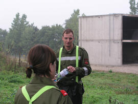 Brandschulung am Flughafen Schwechat 2005/4