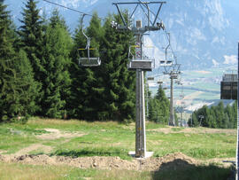 Seiltechnikübung Lift Oberperfuss/2006 07 25