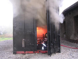 Brandschulung am Flughafen Schwechat 2005/4
