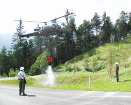 Flughelferlehrgang in der LFS/2001 06 28 Flughelfersch