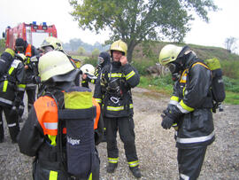 Brandschulung am Flughafen Schwechat 2005/4