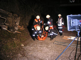 Technische Übung im Schloßbach/2008 04 21