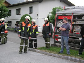 Übung im Altenheim Inzing/2008 06 02