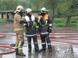 Brandschulung am Flughafen Schwechat 2005/4