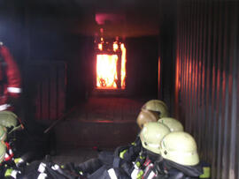 Brandschulung am Flughafen Schwechat 2005/4