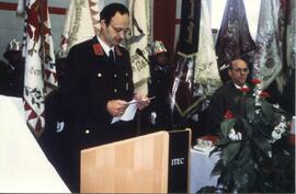 Segnung des neu gestalteten Feuerwehrhauses  1996 06 23 feuerwehrh14