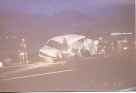 Klein-LKW Unfall, A12. KM 86,5,