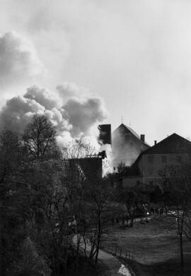 Brand eines Geräteschuppen in Martinsbühel