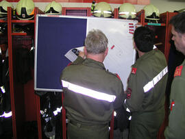 Einschulung für Führungskräft auf TIRIS und Lageführung/2009 03 22