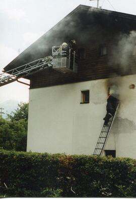 Wohnungsbrand Oberes Estrichfeld