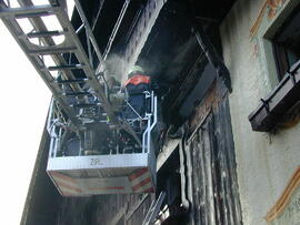 Brand Bauernhaus in Kematen-Afling