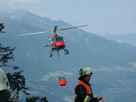 Waldbrand am Hechenberg, Finstertalegg