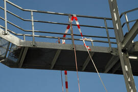 Seiltechnikübung in der LFS/2008 02 23