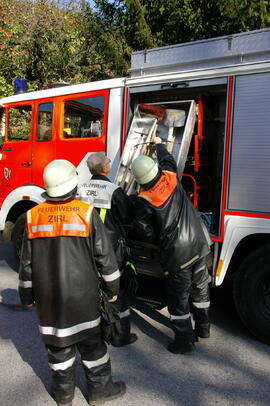Waldbrand oberhalb Eigenhofen