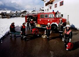 Übung beim Feuerwehrhaus/Übung bei FH004