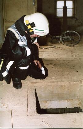 Übungsnachmittag im alten Perflerhaus/2002 03 02  Übungstag-023